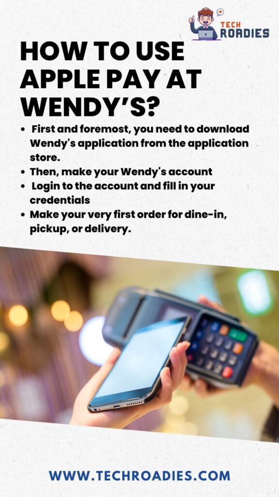 Does wendy's accept apple pay