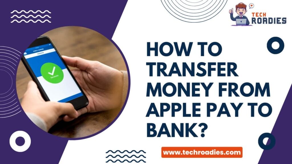 How to transfer money from apple pay to bank