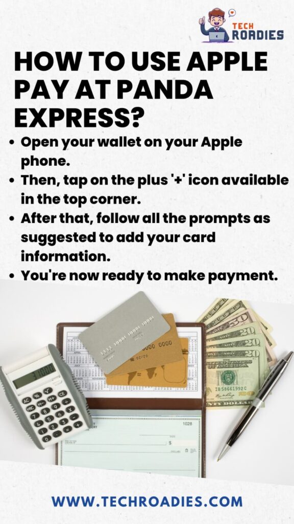 Use apple pay at panda express