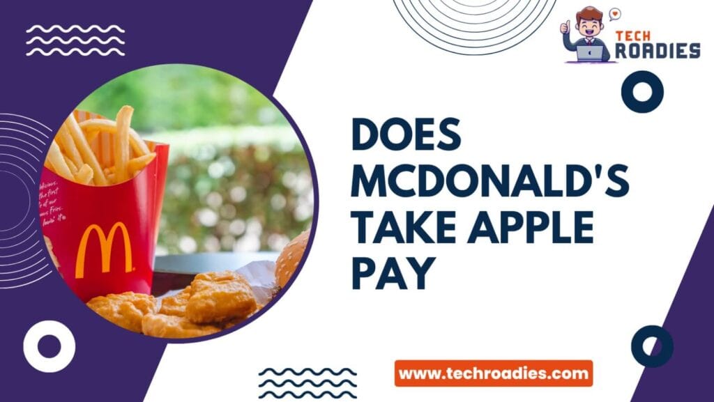 Does mcdonald's take apple pay