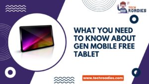 Gen mobile free tablet