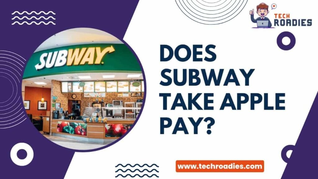 Can you do Apple Pay at subway