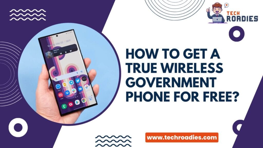 True wireless government phone